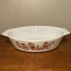 Pyrex Country Autumn Baking Serving Oval Dish